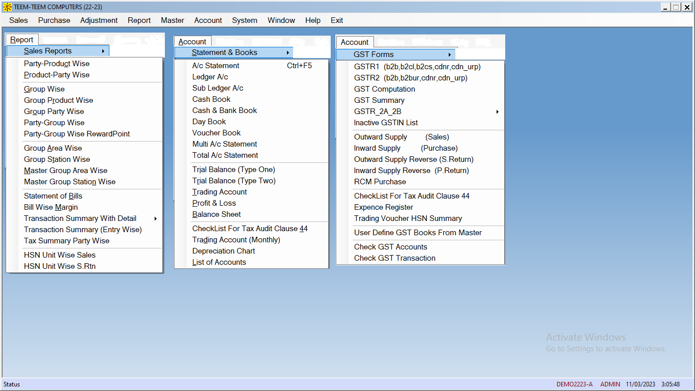 Menu List 2